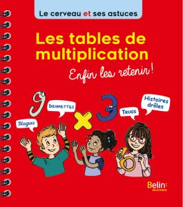 couverture livre les tables de multiplication enfin les retenir