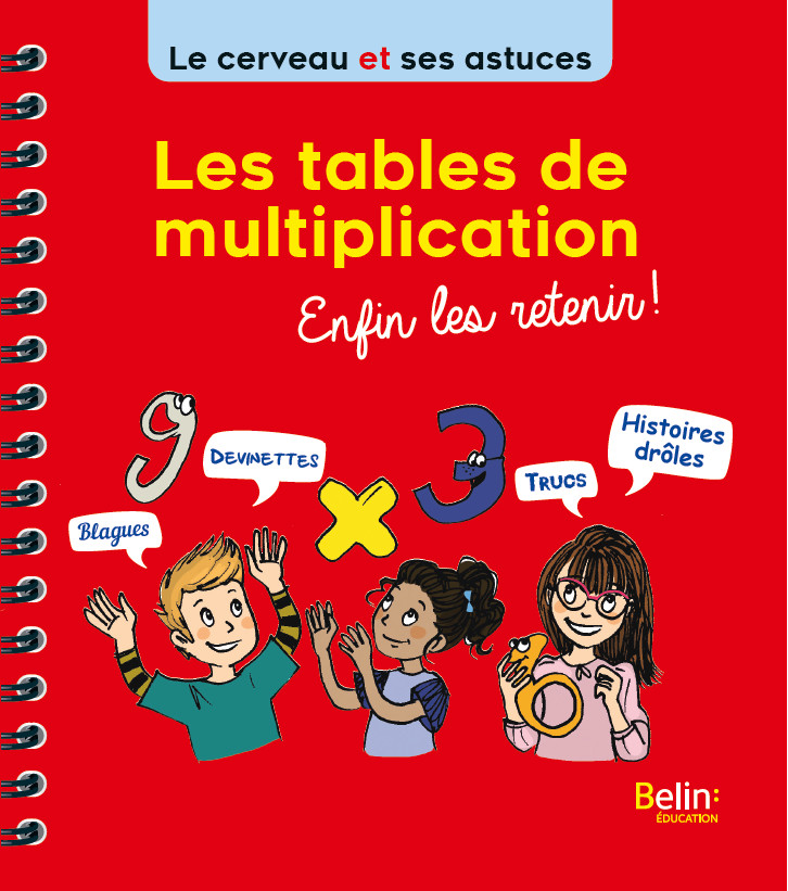 couverture les tables de multiplication enfin les retenir
