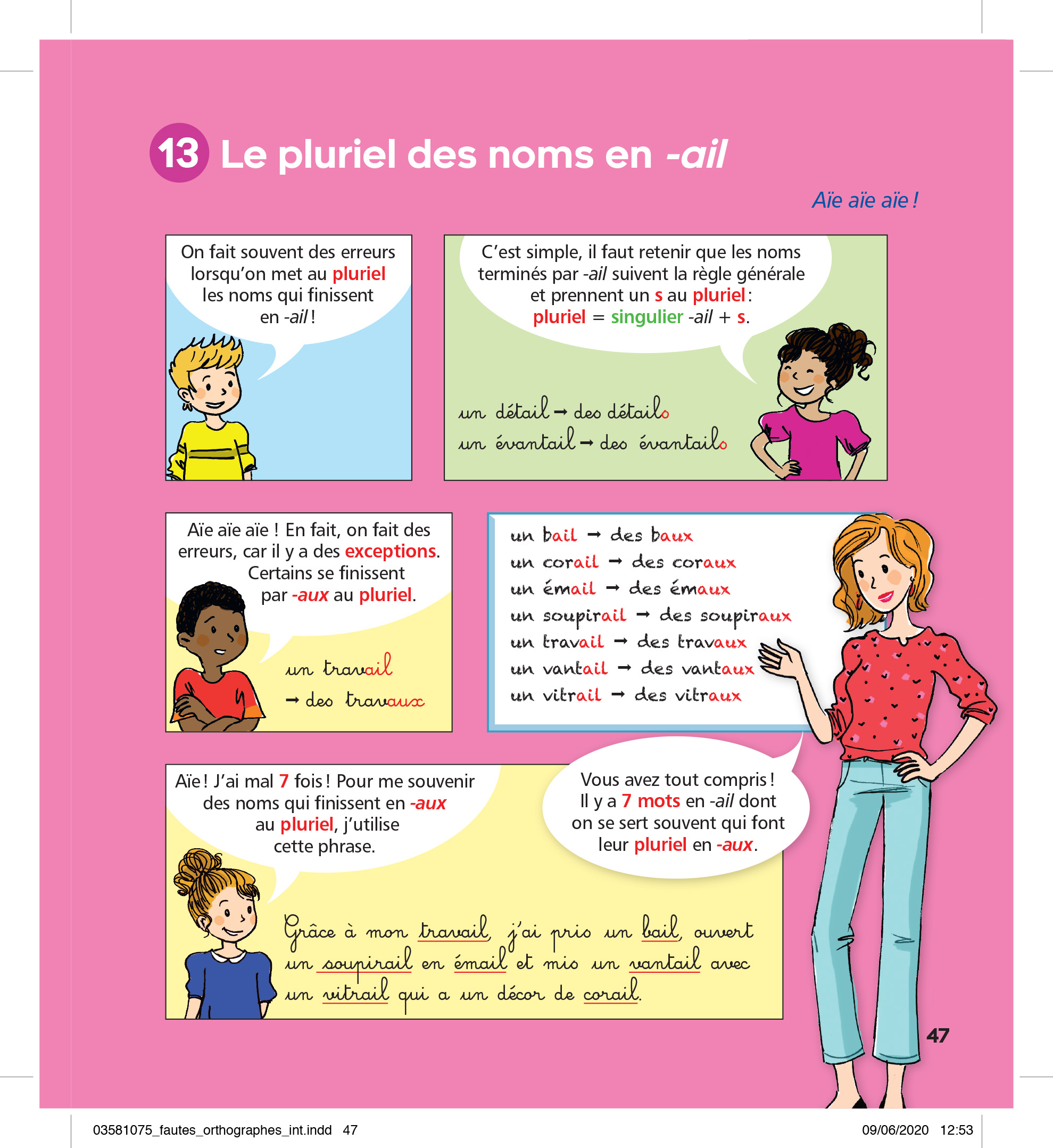 page d'exemple 30 fautes d’orthographe