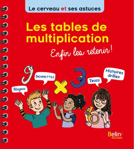 couverture livre les tables de multiplication enfin les retenir